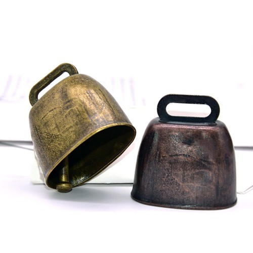 4 Pezzi Ling Bell Show Forniture per Bovini Mucca Rumore con Manico - Foto 12 di 12