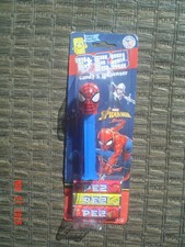 SPIDER-MAN PEZ DISPENSER WITH CANDY - NEW - UNOPENED - NO DATE ON PACKAGE