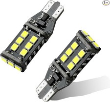 T15 912 921 W16W LED Reverse Light Bulb, 12V 5W 6500K High Brightne Size: 2PCS