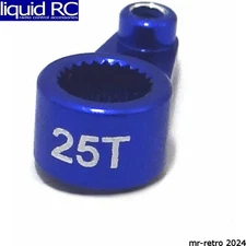 Hot Racing VXS25SH06 Aluminum Servo Horn 25t 1/16 TRA (Stock)