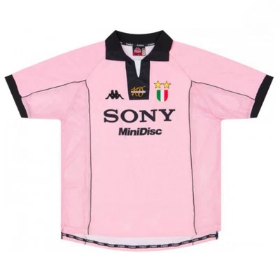 KAPPA Juventus 1997/1998 Pink Away Retro Jersey