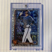 2025 Topps Series 2 Silver Crackle #549 J.D. Martinez New York Mets