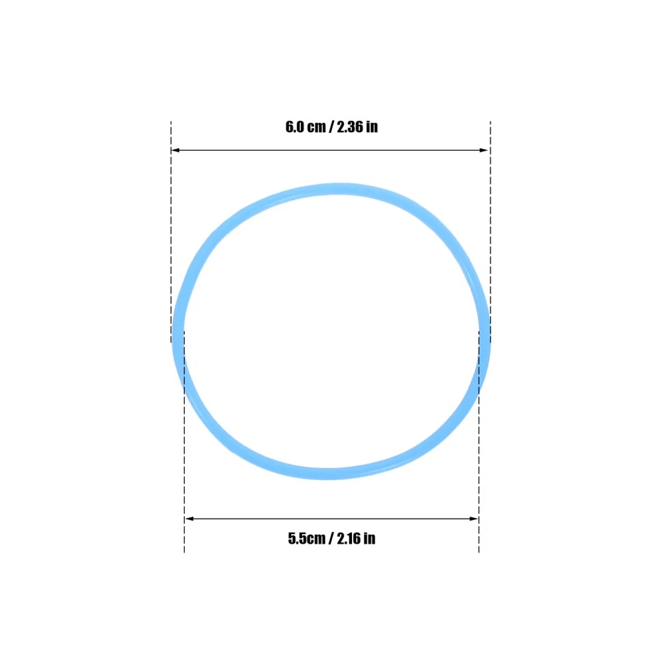 100 Pcs Haargummi Armreif Silikonarmband Leuchtend Armbänder Für Mädchen - Bild 3 von 4