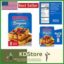 Mix di cialde belghe 28 oz - deliziosamente leggere e croccanti, senza additivi artificiali