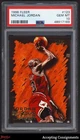 1996-97 Fleer Hardwood Leaders #123 Michael Jordan HL BULLS HOF PSA 10 GEM MINT