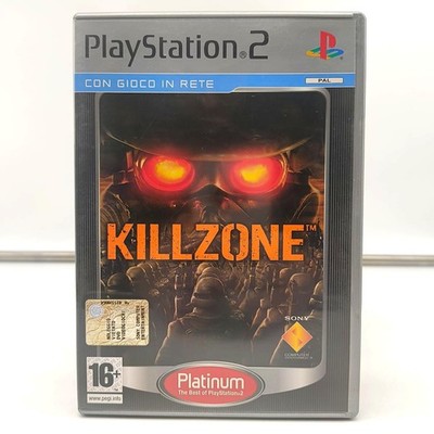 KILLZONE ITALIAN PLATINUM EDITION - PS2 PLAYSTATION 2 GAME - COMPLETE TESTED
