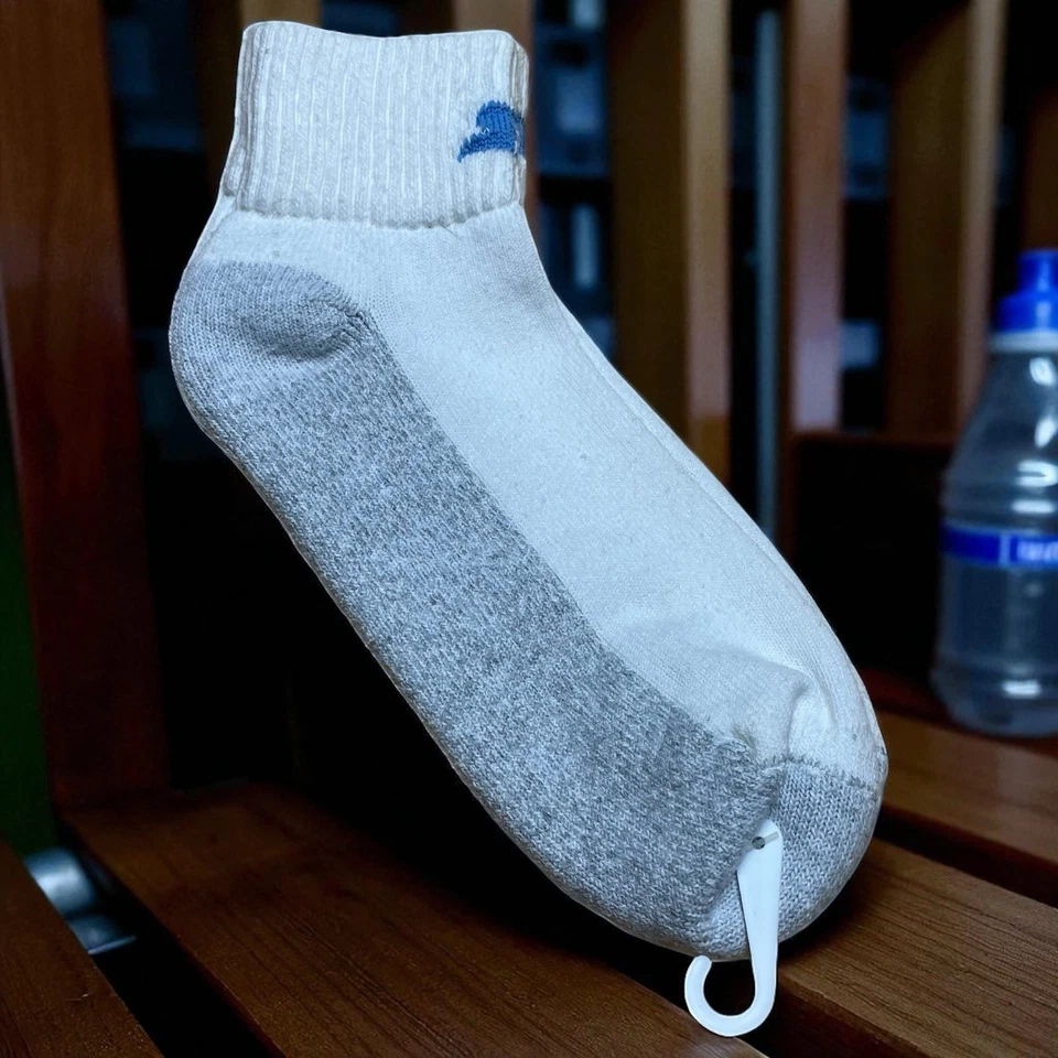 Meias masculinas vintage para iniciantes - Sapato NOS novo com etiquetas tamanho 6-12 - Imagem 3 de 4