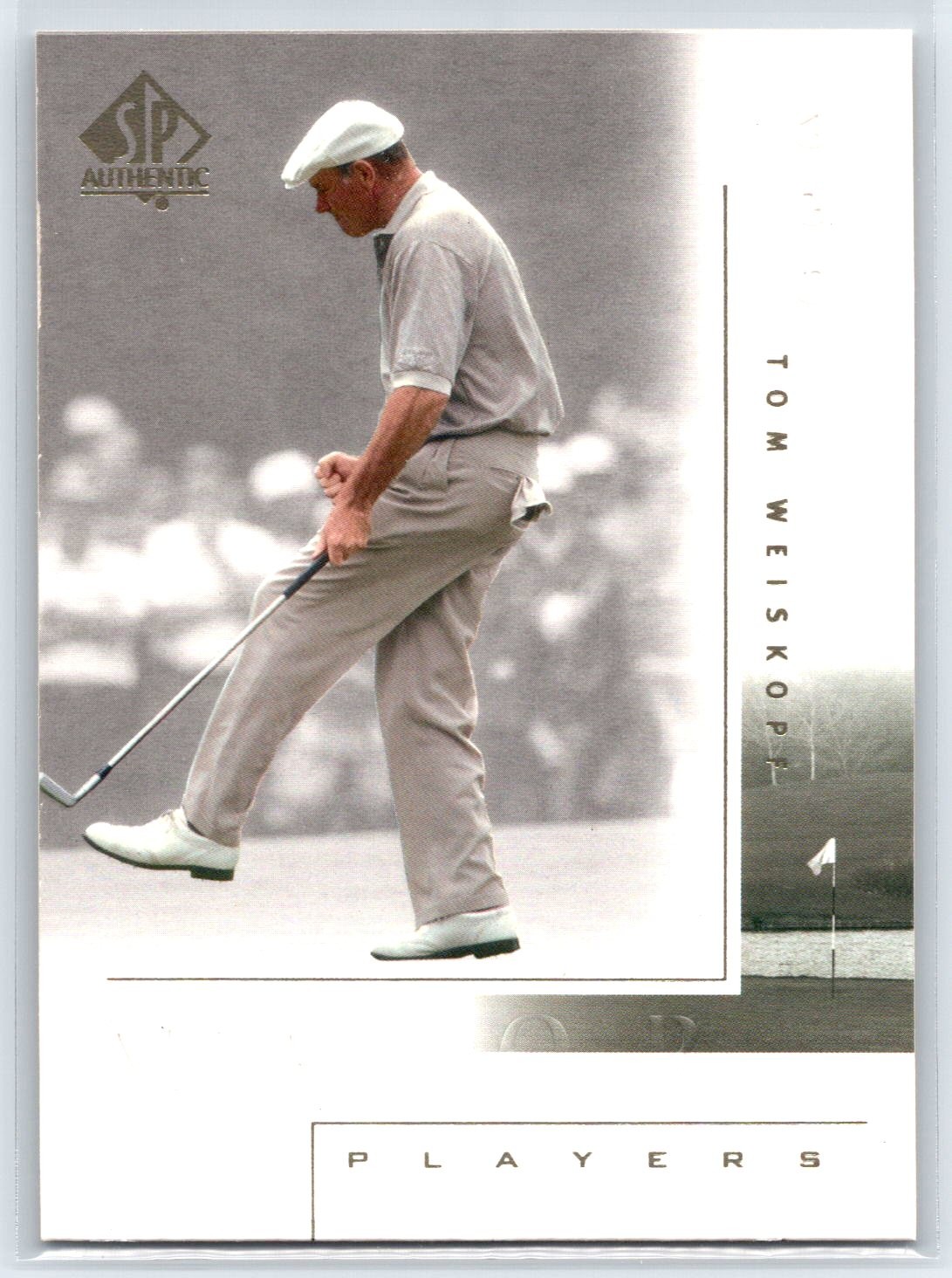 2001 SP Authentic Tom Weiskopf Major Players #125