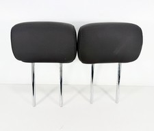 2004-2010 Nissan Titan Rear Seat Headrests Pair Black Cloth Oem Head Rest Set 2004-2010 Nissan Titan Rear Seat Headrests Pair Black Cloth Oem Head Rest Set