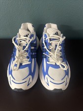 New Adidas Adistar XLG 2.0 Squid Blue White Black Sneakers KI4505 Shoes Sz 9.5 M