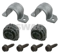 Hinterachse Swag 32 92 3606 Lagersatz, Stabilisator FüR Audi,Seat,Skoda,Vw