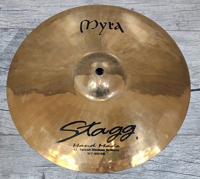 STAGG Myra-Serie 12'' Splash Medium Brilliant B20 Bronze handhammered  TOPDEAL