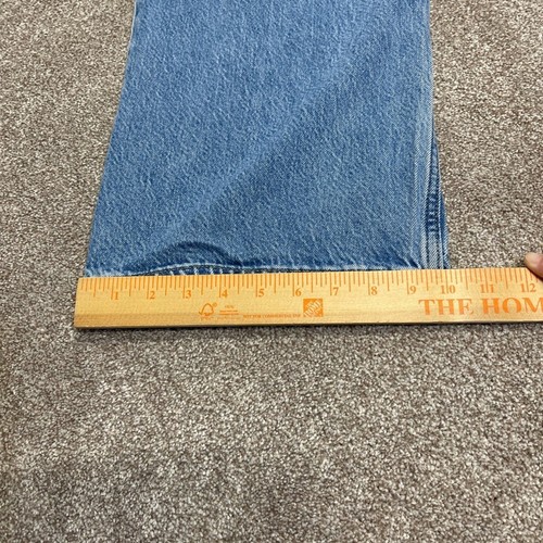 Levis Women Premium Big E High Loose wide leg jeans 26x30 high waist baggy retro - Picture 4 of 12