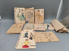 Vintage 50er Jahre Schnittmuster Konvolut | u.a. Simplicity & Der neue Schnitt