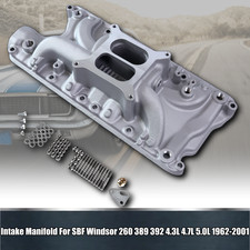 Air-gap Dual Plane Aluminum Intake Manifold For Sbf Ford 260 289 302