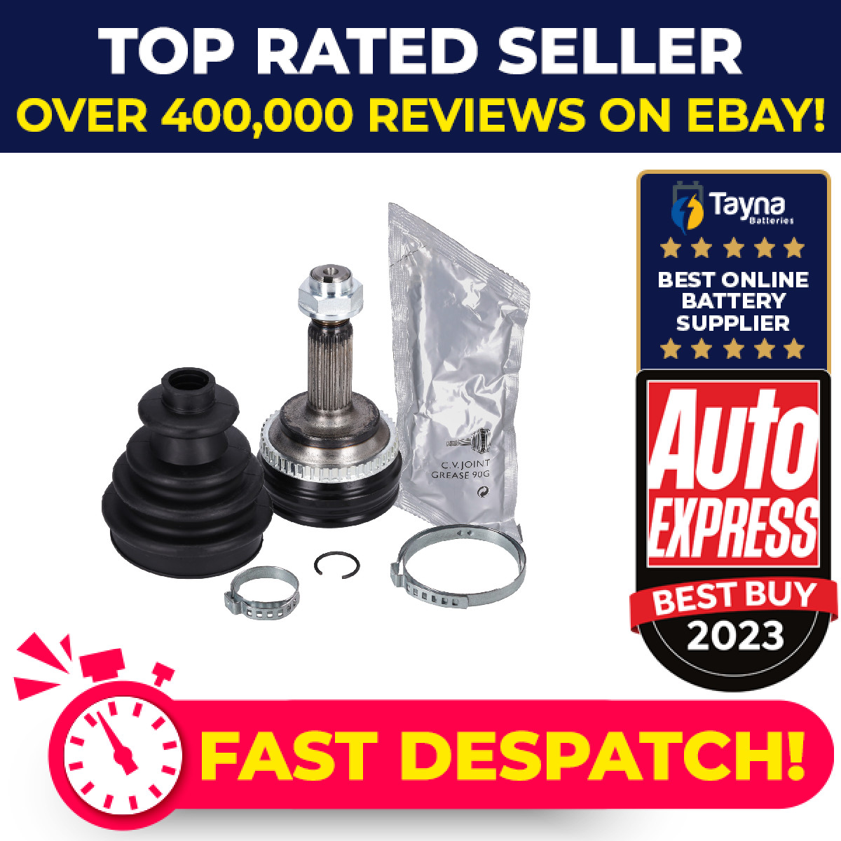 CV Joint fits TOYOTA WILL Mk6 1.3 Outer 00 to 01 2NZ-FE C.V. Driveshaft Febi New