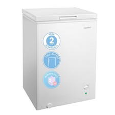 COMFEE RCC102WH2UK(E) 99L Freestanding Chest Freezer with Freezing and