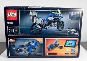 LEGO Technic 42063 BMW R 1200 GS Adventure Motorcycle New Sealed. Box Wear