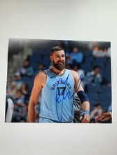 Jonas Valanciunas Signed Autographed 8x10 Photo Memphis Grizzles