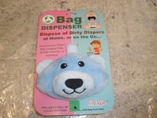 NEW IliBagie Bag Dispenser for Dirty Diapers BLUE  SU99A 