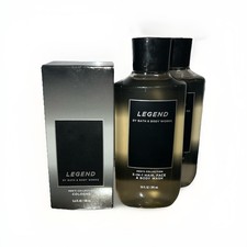 Bath Body Works Men's Collection Retired Scent Legend Cologne Body Wash x2