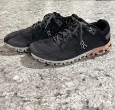 ON CLOUD Cloudflow Womens Size 8 Rock Rose Running Sneakers Shoes