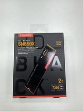 SanDisk WD BLACK SN850X 2TB PCIe Gen4 NVMe M.2 2280 SSD Western Digital