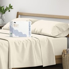 Mayfair Linen 100 Organic Cotton Sheets California King Size - 4 PC Organic ...