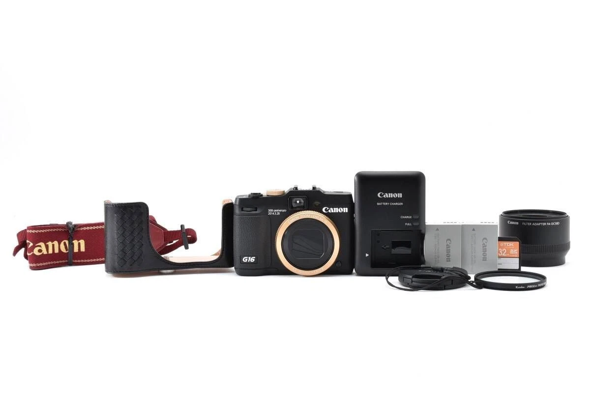 Цифровые фотоаппараты Canon PowerShot G16 - огромный выбор по