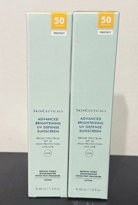 #ad #ad 2X Skinceuticals Advanced Brightening UV Defense Sunscreen SPF50 40ml New $67.00