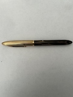 SHEAFFER 14k GOLD FILLED LIFETIME FOUNTAIN PEN 7409249 WHITE DOT