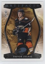 2023 Upper Deck Artifacts Stars Light Blue Steel 14/85 Trevor Zegras #116 0u2j