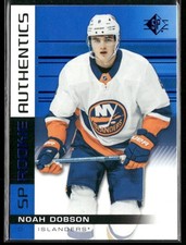 2019-20 SP Noah Dobson Blue RC #117 New York Islanders