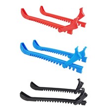 2 Pieces Ice Skate Guards Hockey Shoe Blade Covers Accessories Spare Parts Soft