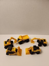 CAT Caterpillar Construction Vehicle Toy Lot Plastic Dump Truck Loader Dozer