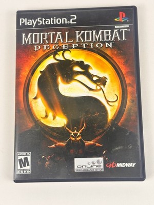 Mortal Kombat Deception PS2 (2004) Complete CIB w/ Manual and Reg Card