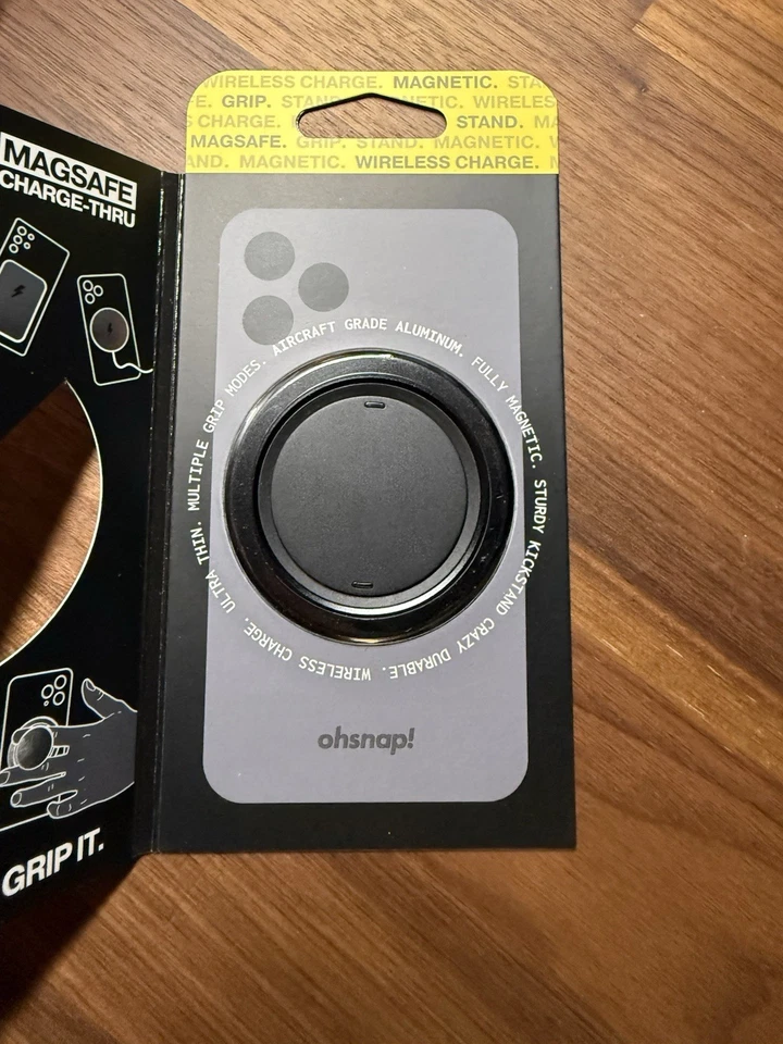 Ohsnap Snap 4 Luxe - Magnetic Phone Grip- iPhone/Android - MagSafe/Qi Compatible - Image 2 of 4