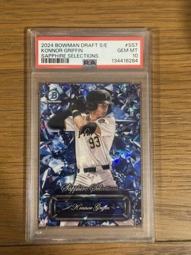 Konnor Griffin Bowman Sapphire Selections PSA 10