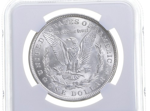 MS62 1921 Morgan Silver Dollar NGC 100th 2021 Label Philadelphia *1002 - Picture 4 of 5