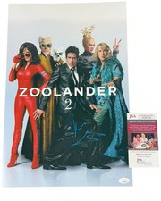 Ben Stiller signed 12x18 Poster Derek Zoolander 2 JSA Authentication