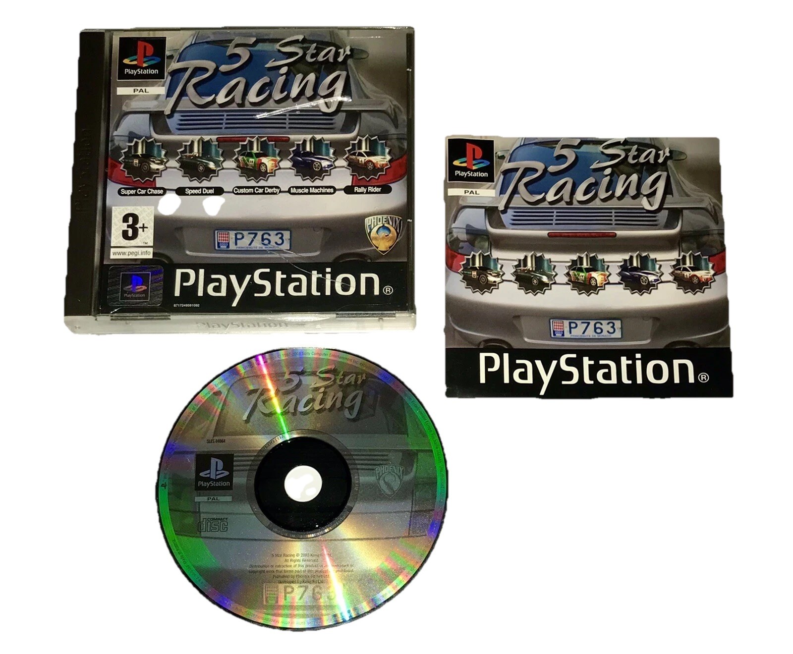 5 Star Racing - PS1 Complet Version Française PlayStation Sony