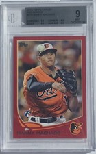 2013 Topps Target Red Manny Machado BGS 9.0 Mint Rc Rookie