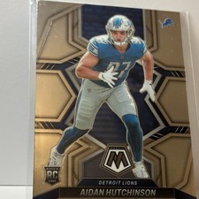 Panini 2022 Mosaic Rookies Aidan Hutchinson #320 Rookie Detroit Lions NFL