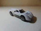 VINTAGE 1967 MATTEL HOT WHEELS REDLINE FORD J-CAR WHITE BLACK INTERIOR