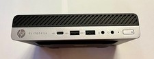 HP EliteDesk 800 G3 DM Mini i5-7500T 2.7GHz, 8GB RAM, 256 SSD, WiFi, Win 11 Pro