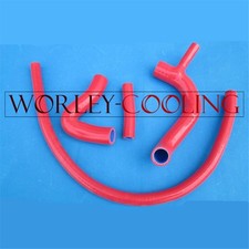 RED Silicone Radiator Hose FOR AUSTIN ROVER MINI COOPER 1975-1989 mini CLUBMAN