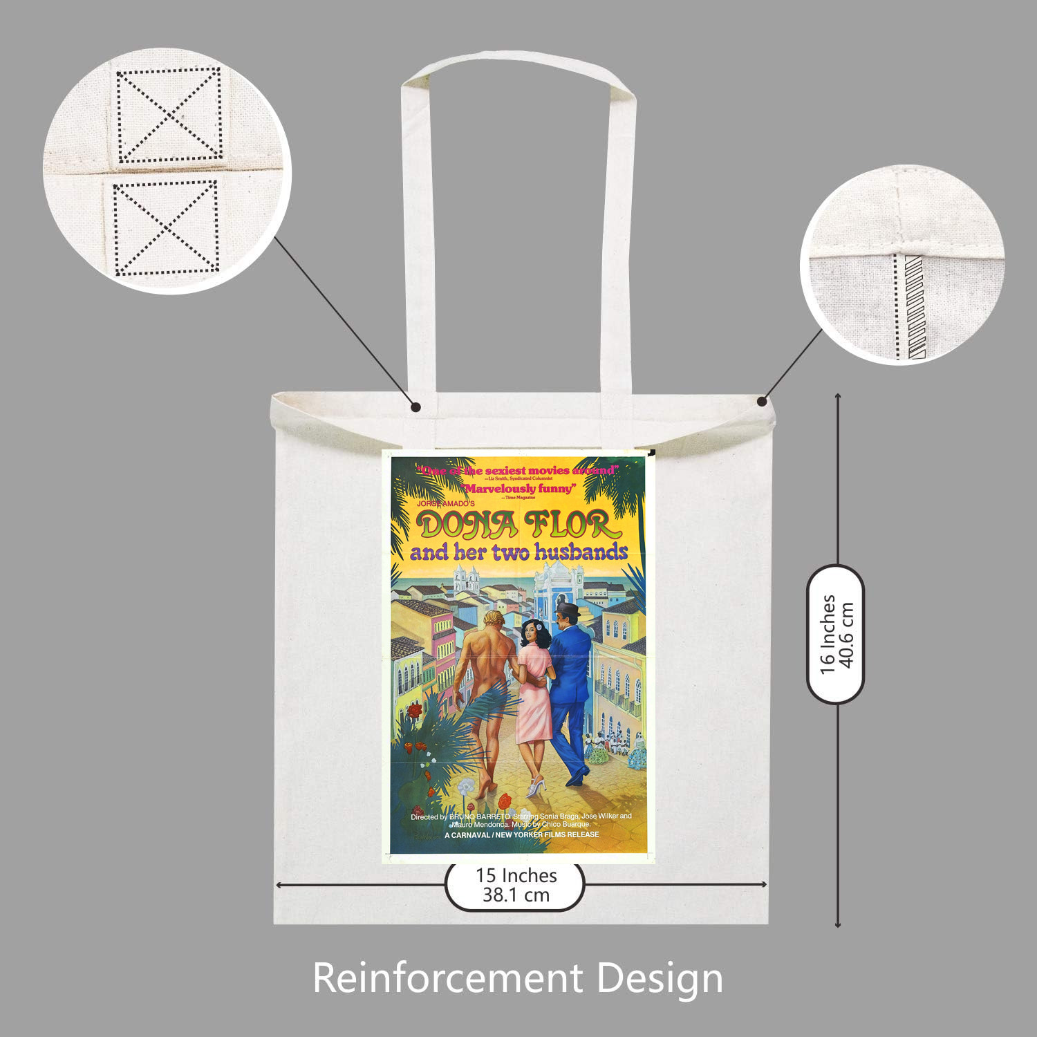 Bolso de Mano Dona Flor 01 Póster de Película