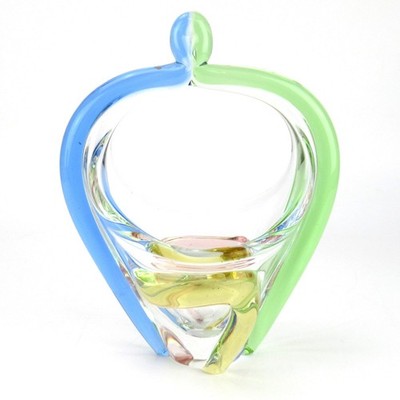 Mstisov Glas Korb Serie Rhapsody Frantisek Zemek Design 60er Jahre Sklo Czech