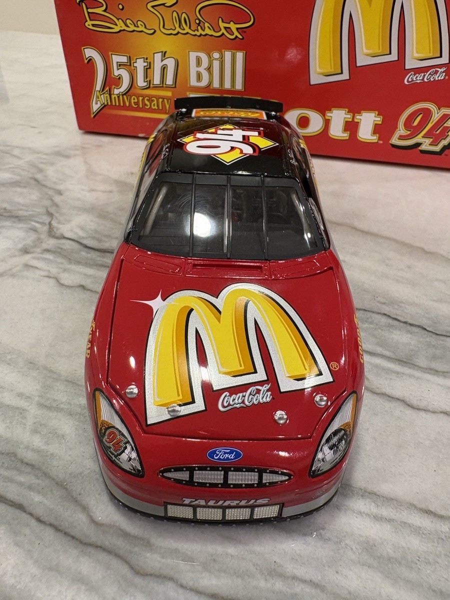 Bill Elliott 2000 McDonald's 25th Anniversary Nascar 1/24 Diecast