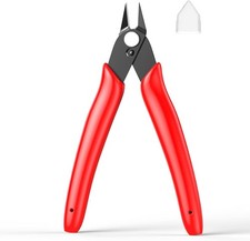 Cable Tie Flush Cutter Small Wire Cutters 5 Inch Precision Wire Clippers Hobby S